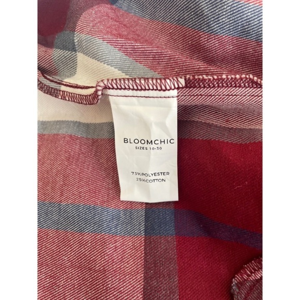 BloomChic Women's Colorblock 90' Blazer Long Sleeve Workwear preppy Size 12 - Picture 8 of 13